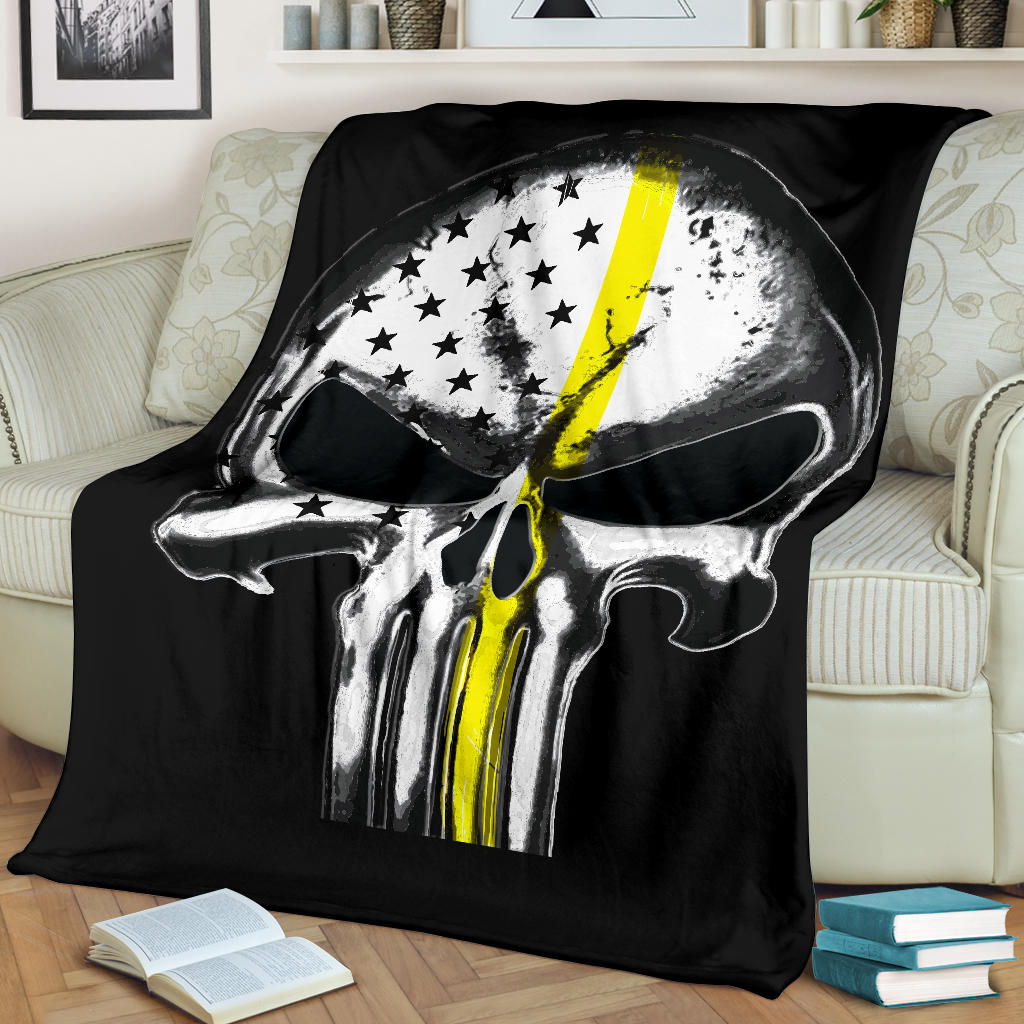 Thin Yellow Line Blanket - view 2