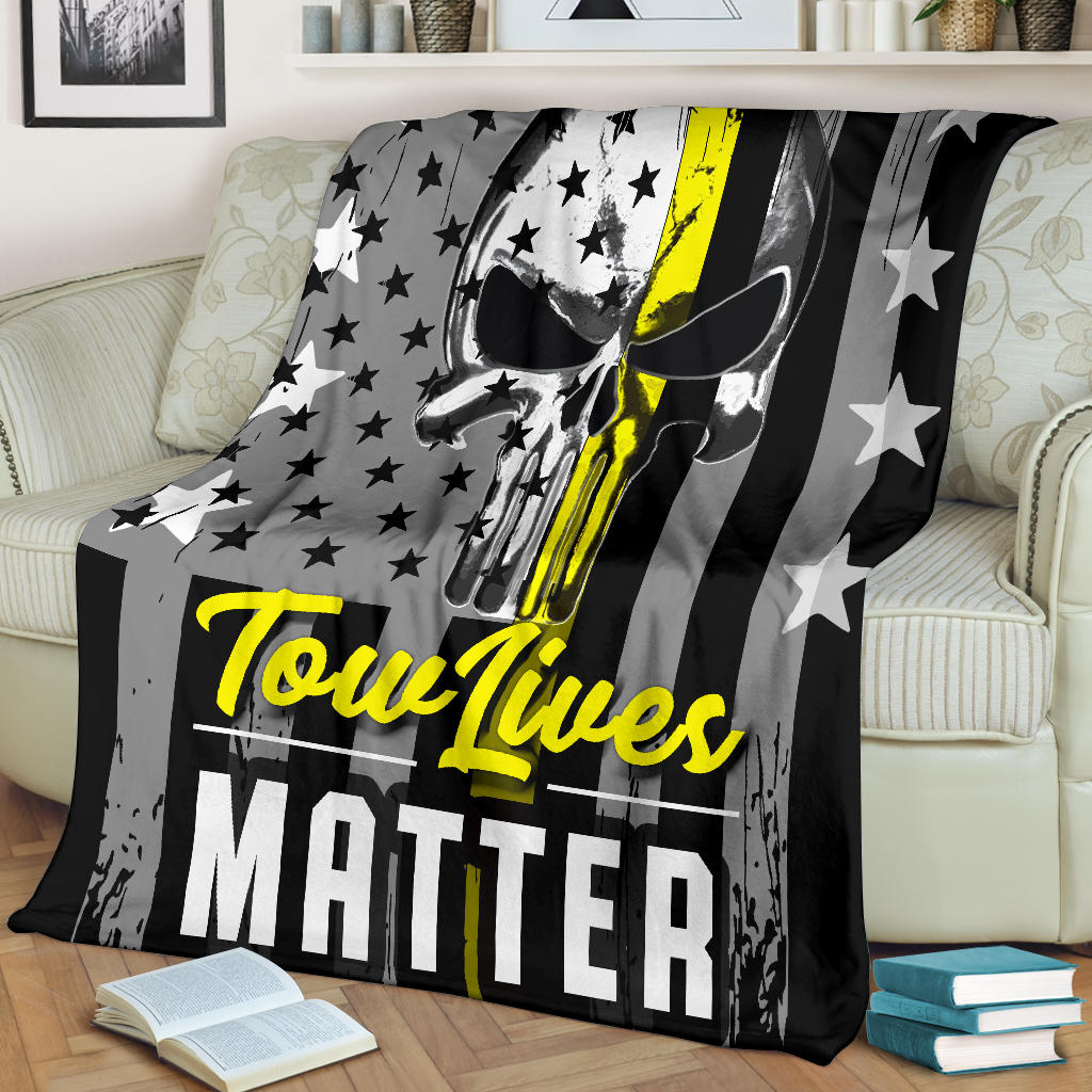#Towlivesmatter Blanket - view 2