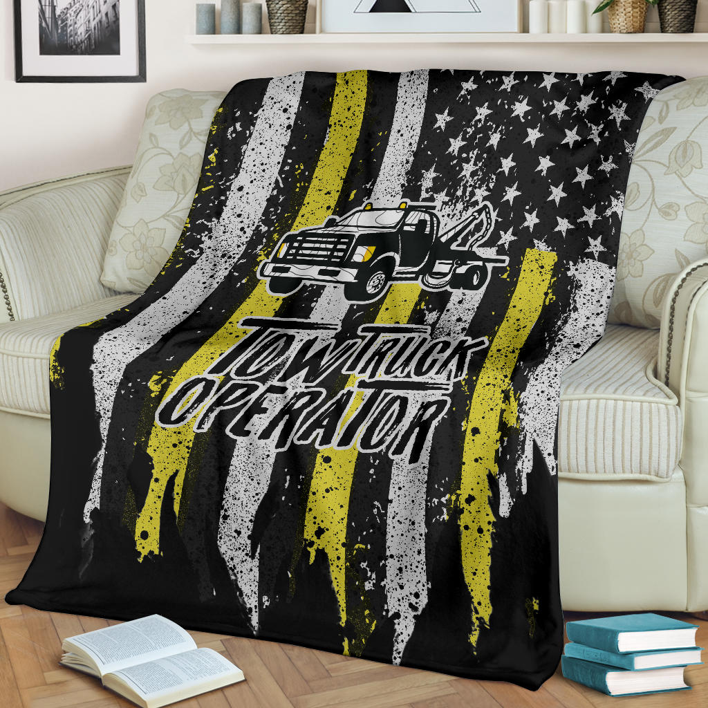 Proud Tow Truck Operator Blanket - view 2