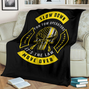 Slow Down Move Over Blanket