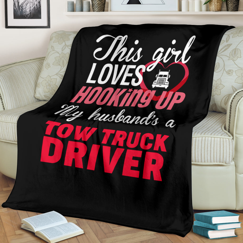 Proud Tow Operator's Girl Blanket - view 2