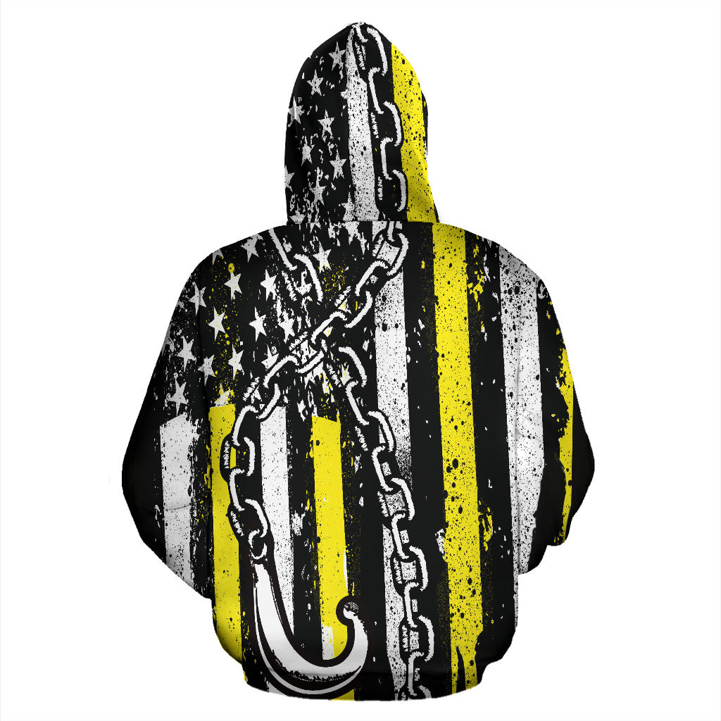 Proud Tow Truck Operator Hoodie - view 2