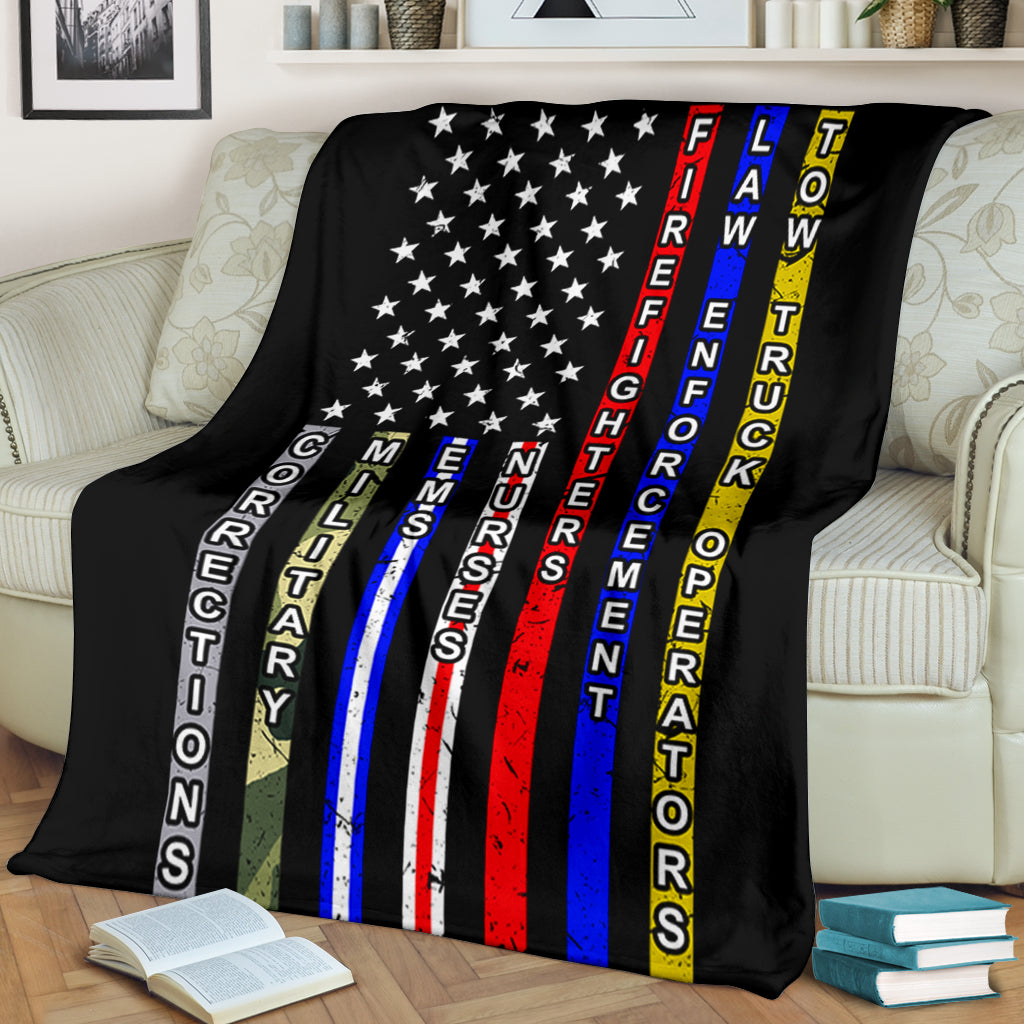 No One Fights Alone Premium Blanket - view 2