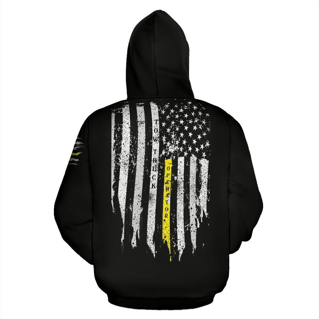 Proud Tow Truck Operator Hoodie - view 2