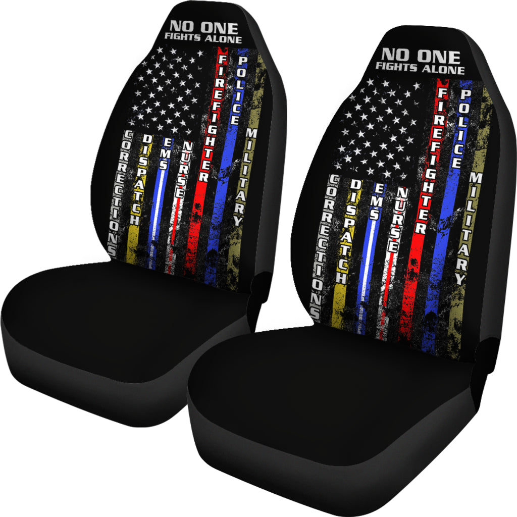 No One Fights Alone Car Seat Cover - view 2