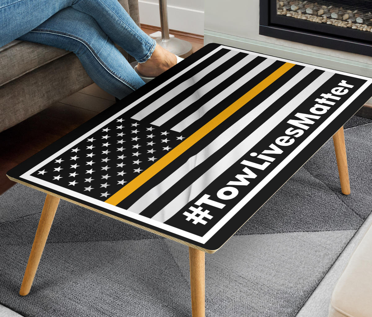 #Towlivesmatter Coffee Table - view 3
