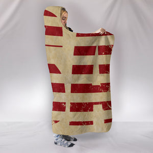 USA Hooded Blanket