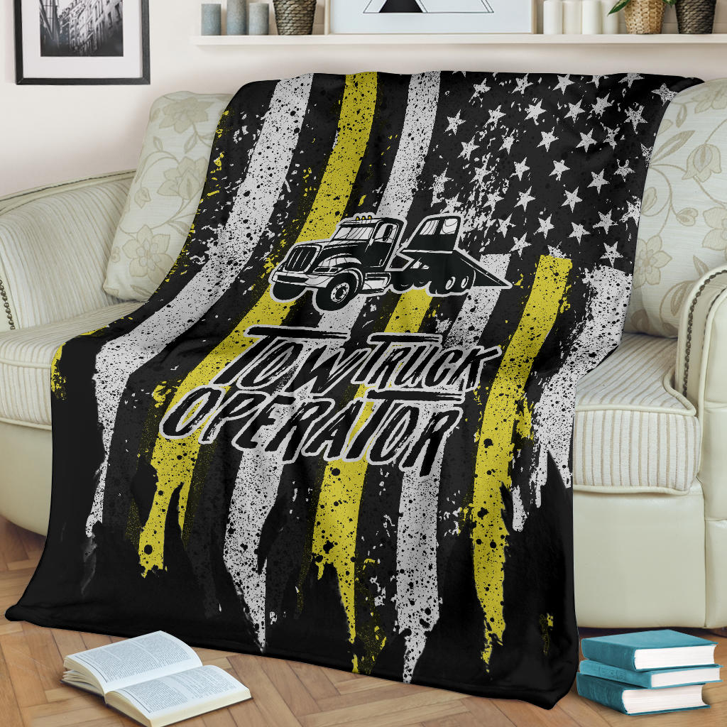 Proud Tow Truck Operator Blanket - view 2