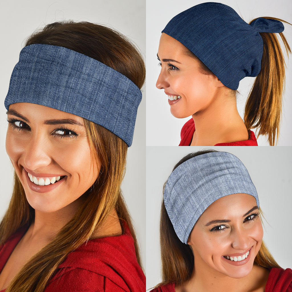 Shades of Denim (Light, Mid, Dark) - Bandana 3 Pack - view 2