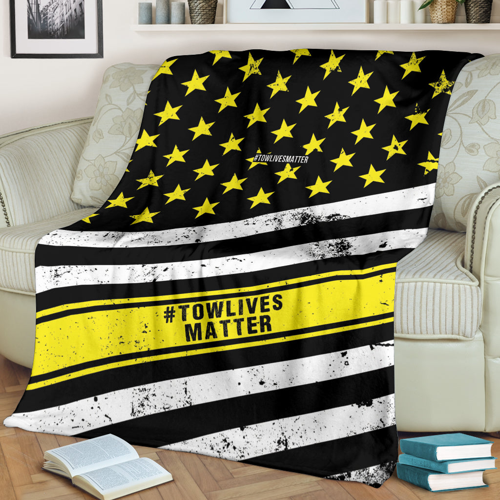 #Towlivesmatter Blanket - view 2