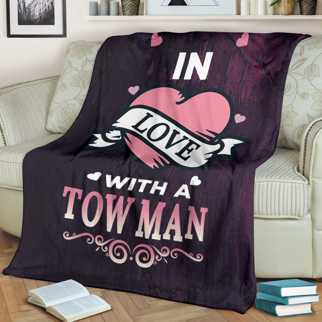 In Love With A Tow Man Blanket - view 2