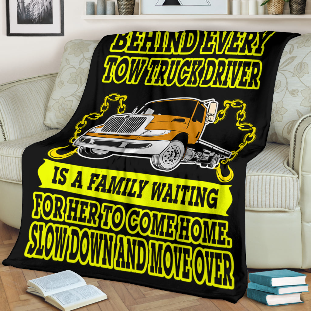 Slow Down Move Over Blanket - view 2
