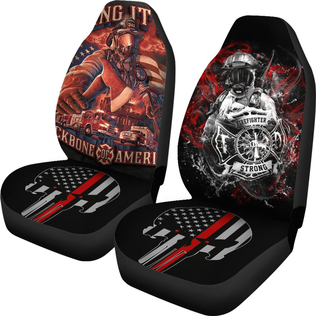 Firefighter car seat covers - view 2