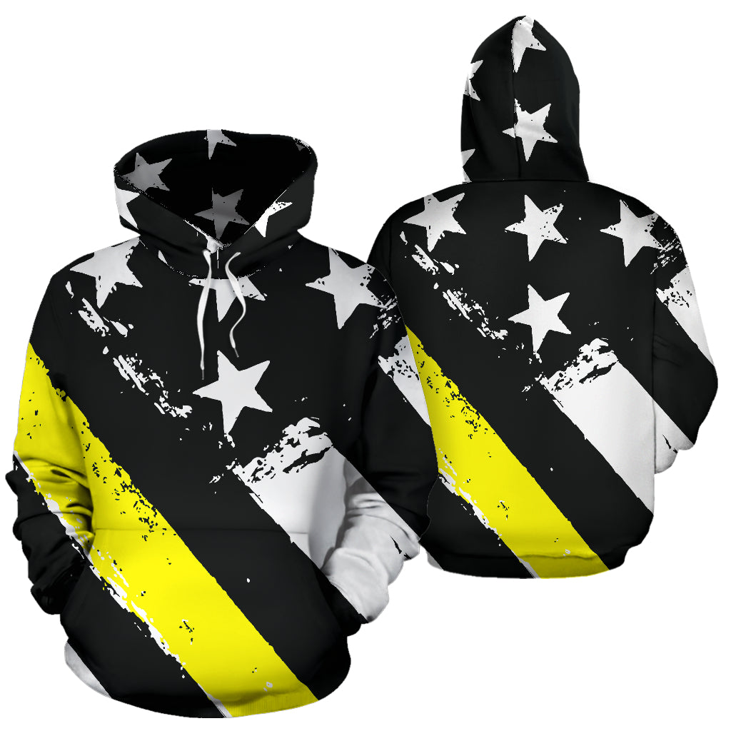 Thin Yellow Line Hoodie - view 3