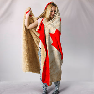Custom Hoodie Blanket - Canadian Flag