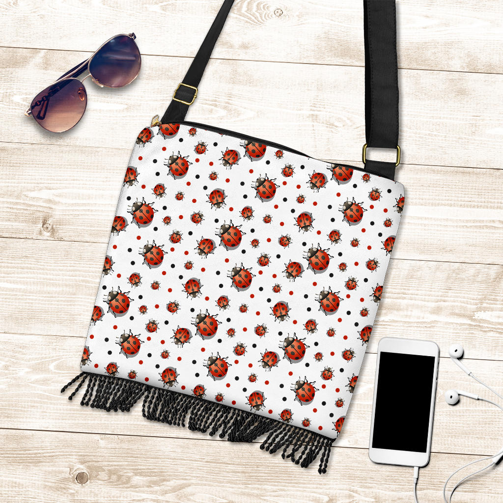 Ladybird Crossbody Boho Handbag - view 2