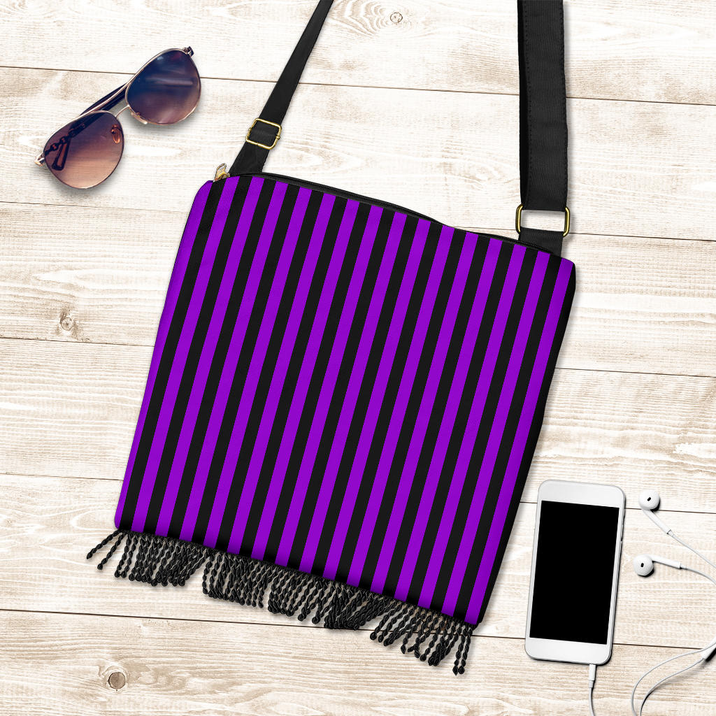 The Stripe Boho Handbag - view 3