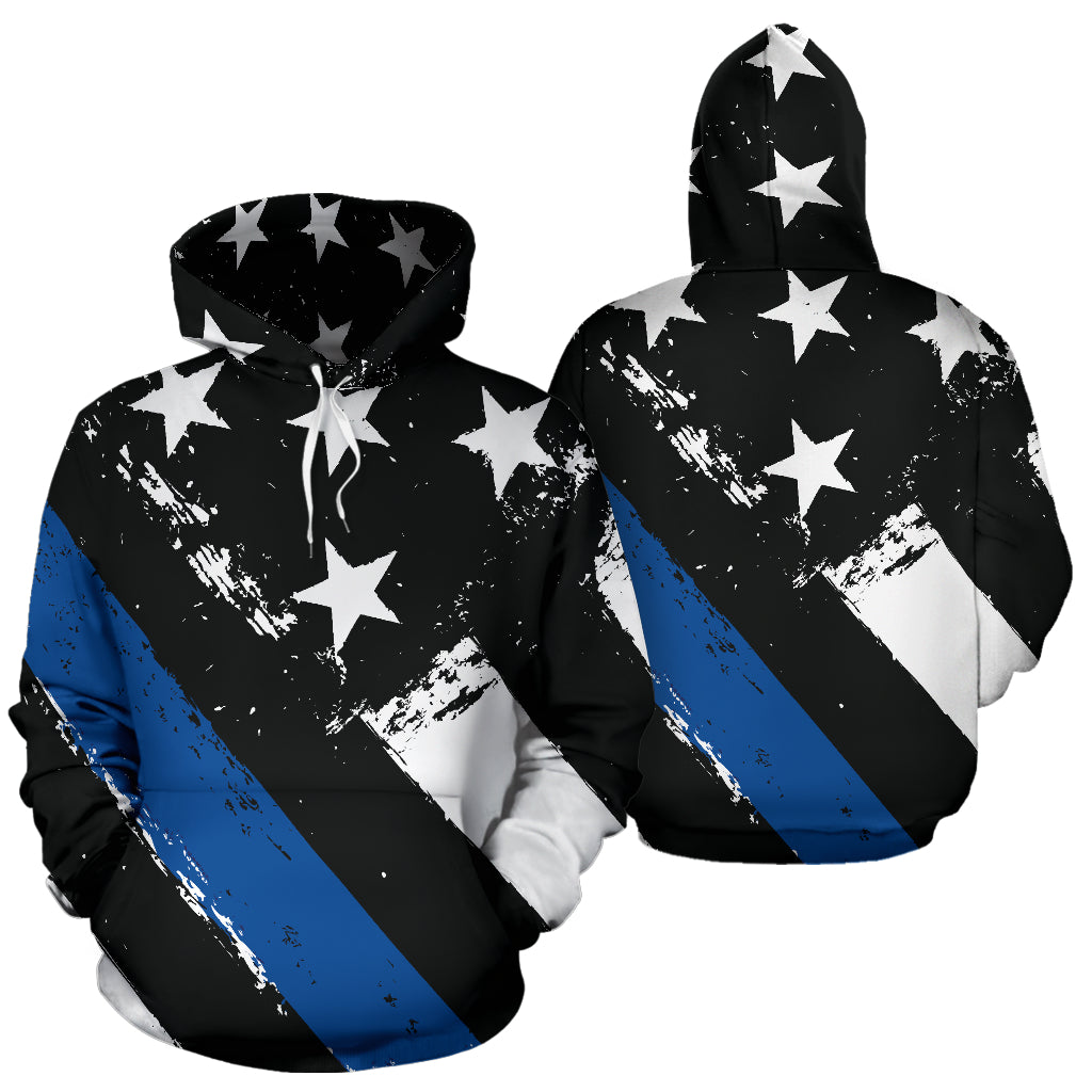 Thin Blue Line Hoodie - view 3