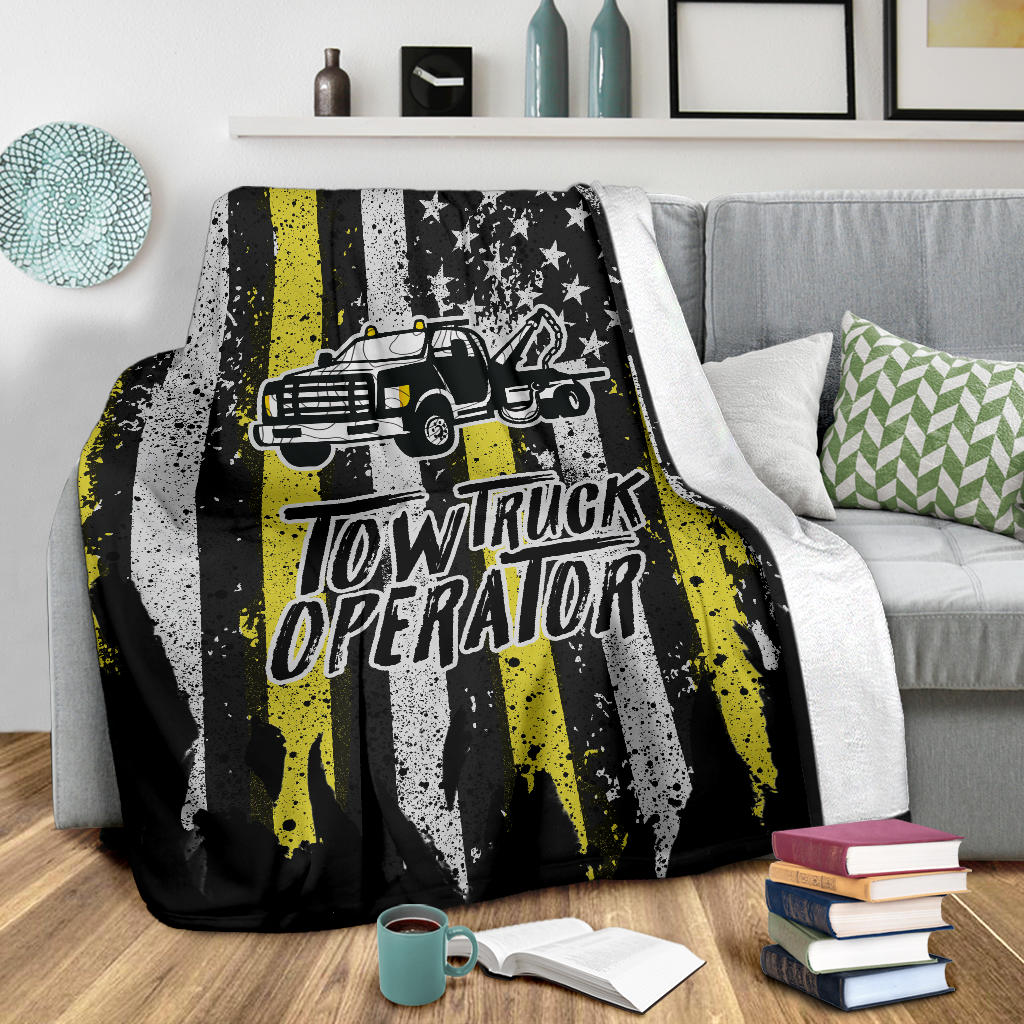 Proud Tow Truck Operator Blanket - view 3