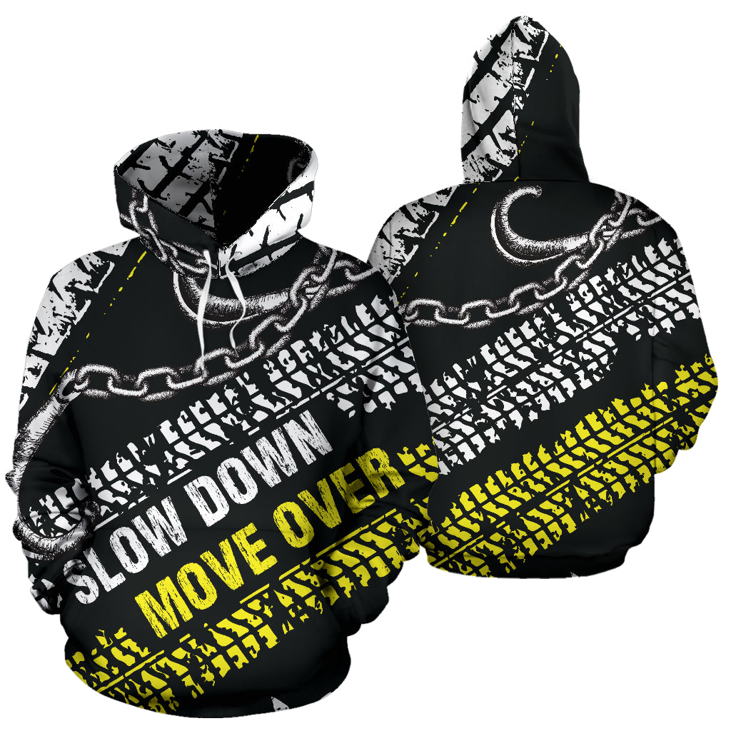 Slow Down Move Over Hoodie - view 3