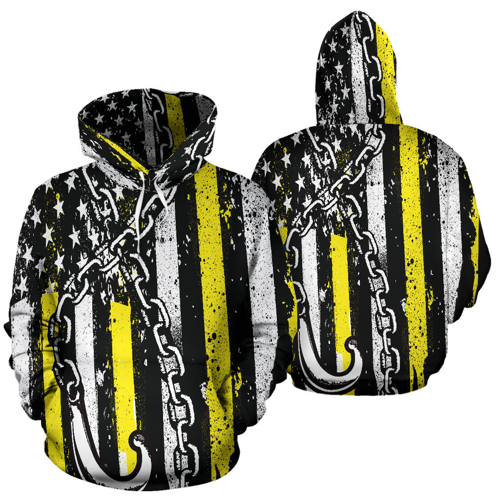 Proud Tow Truck Operator Hoodie - view 3
