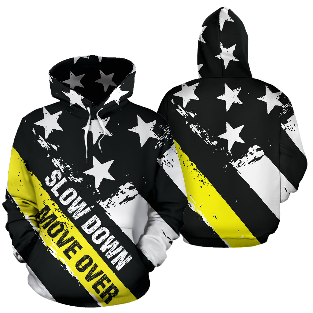 Slow Down Move Over Hoodie - view 3