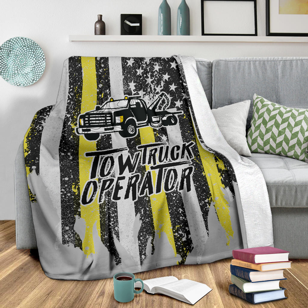 Proud Tow Truck Operator Canvas - view 3