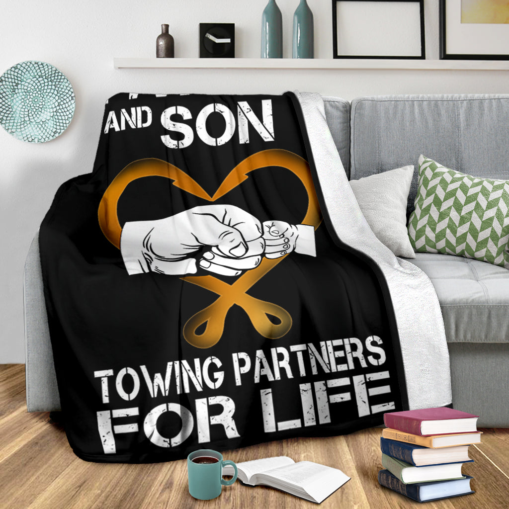 Father And Son Blanket - view 3