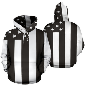 American Flag Black & White