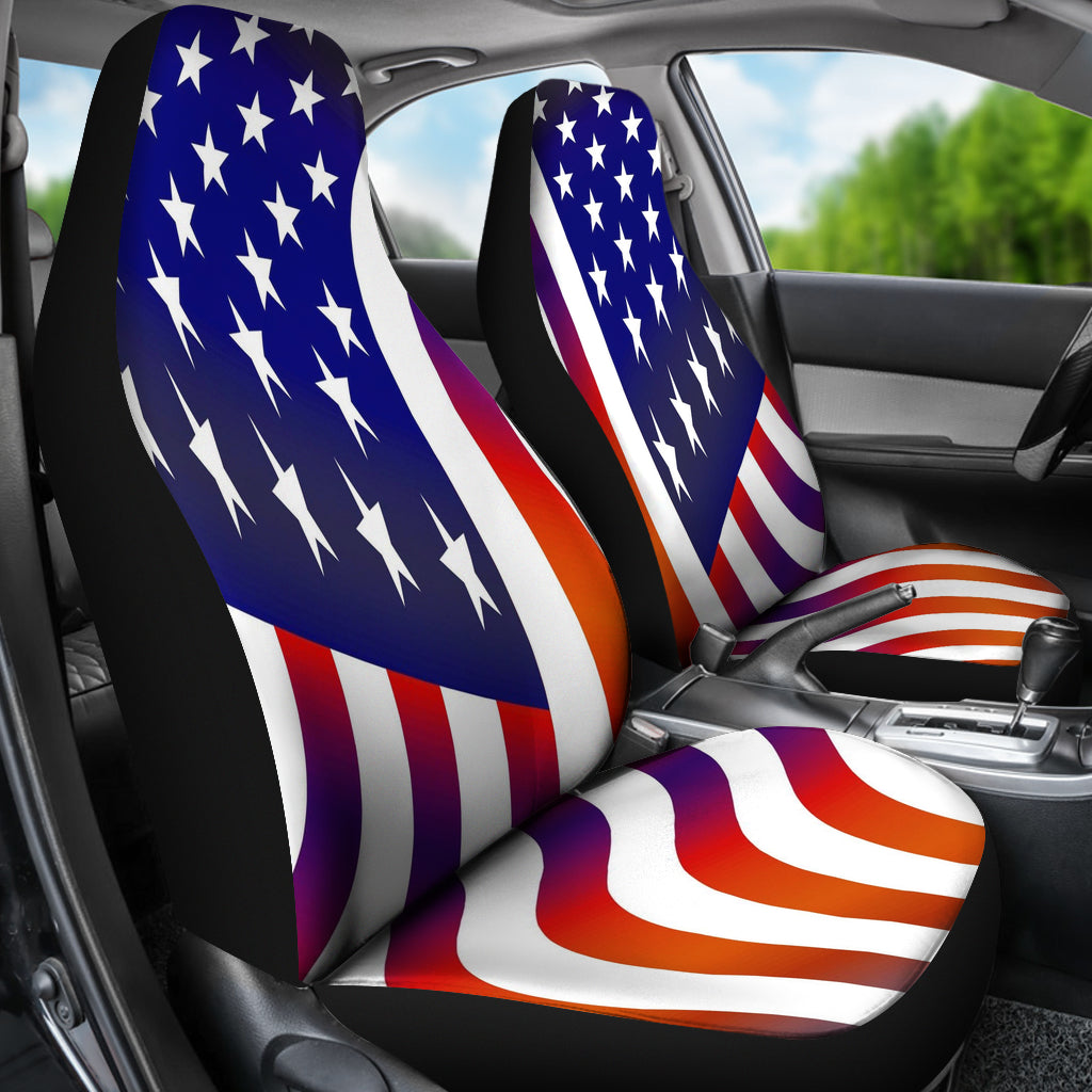 USA Flag seat covers - view 3