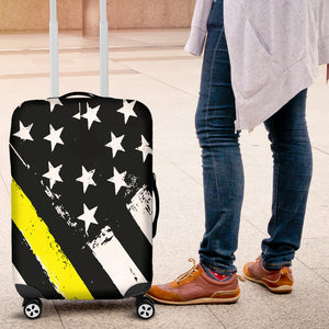 Thin Yellow Line Luggage