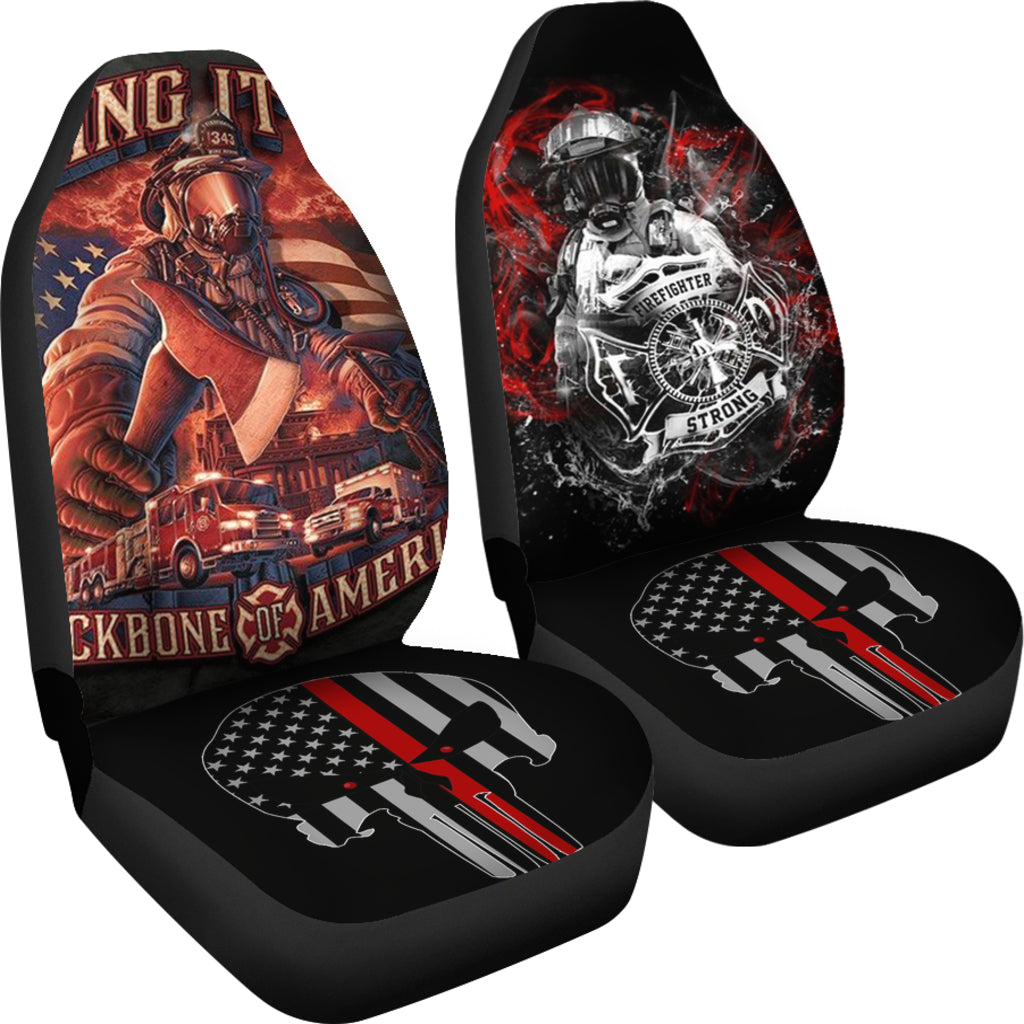 Firefighter car seat covers - view 4