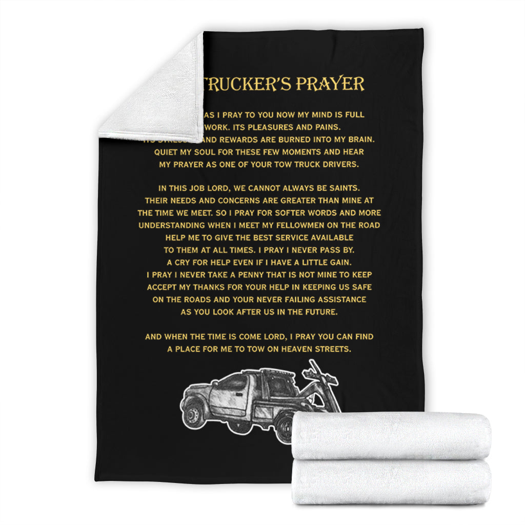 Tow Trucker's Prayer Blanket - view 4