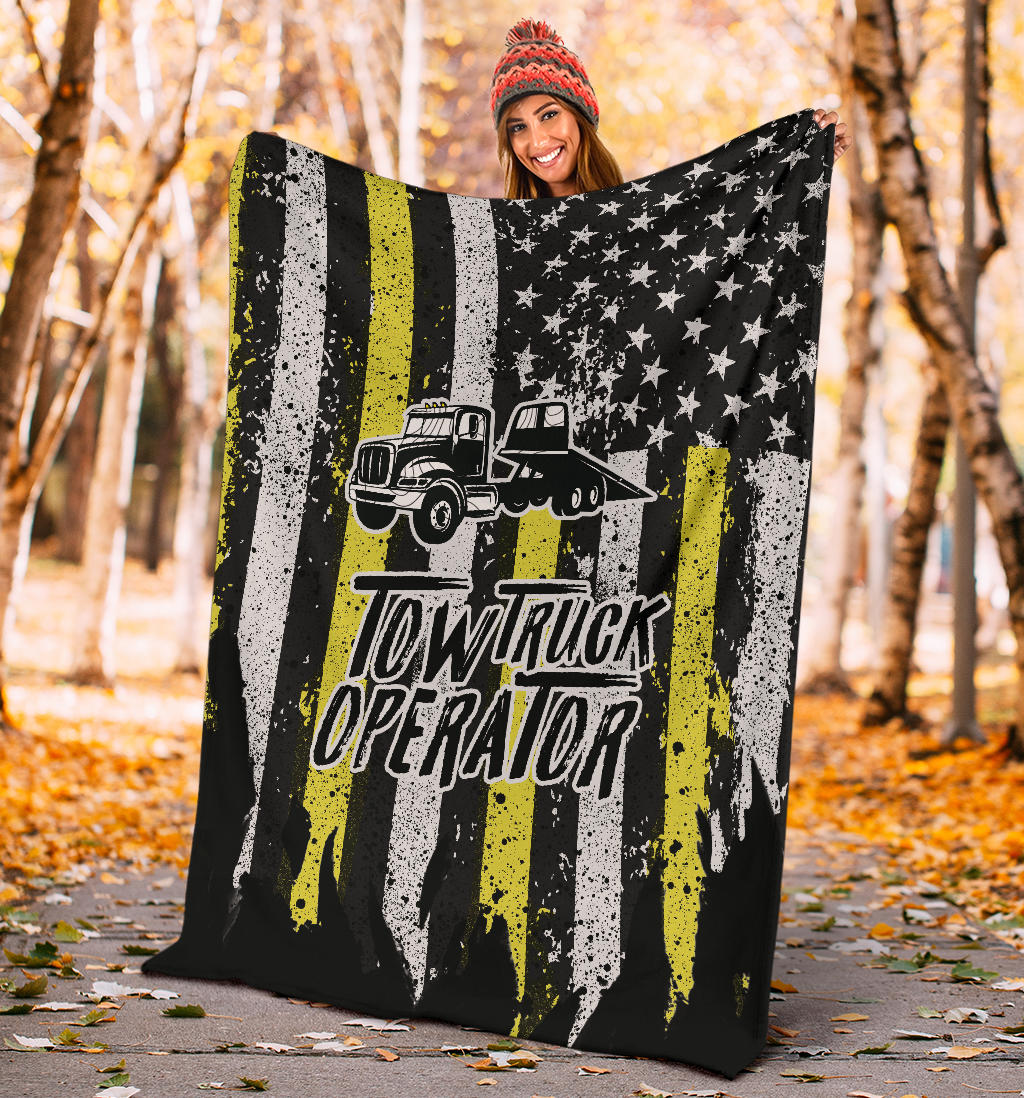 Proud Tow Truck Operator Blanket - view 4