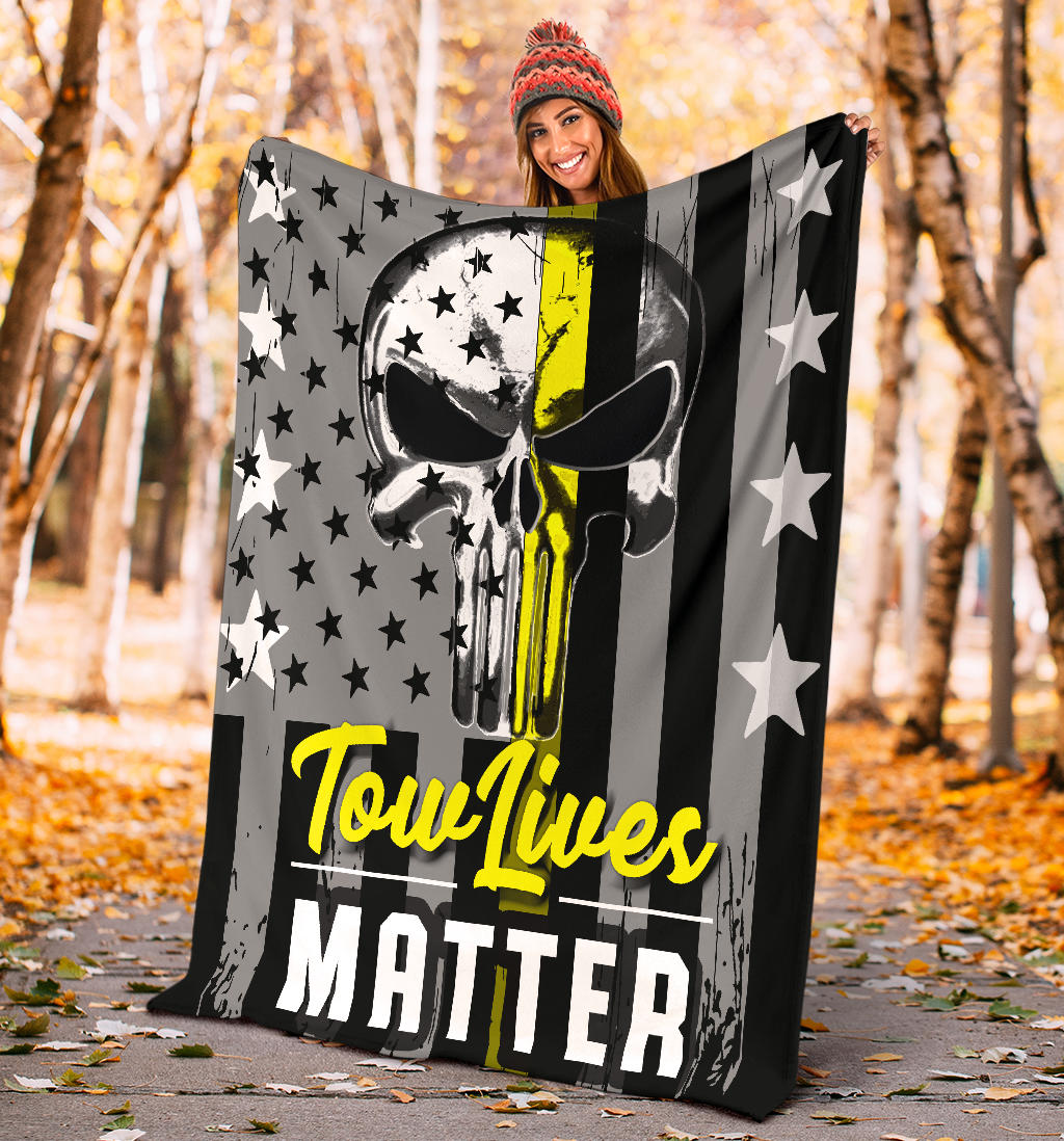 #Towlivesmatter Blanket - view 4