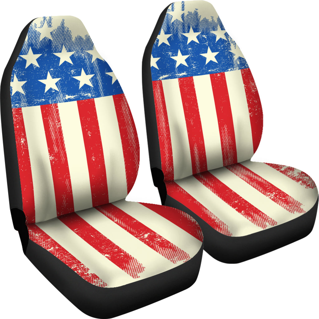 American Flag Car Seat Covers - view 4
