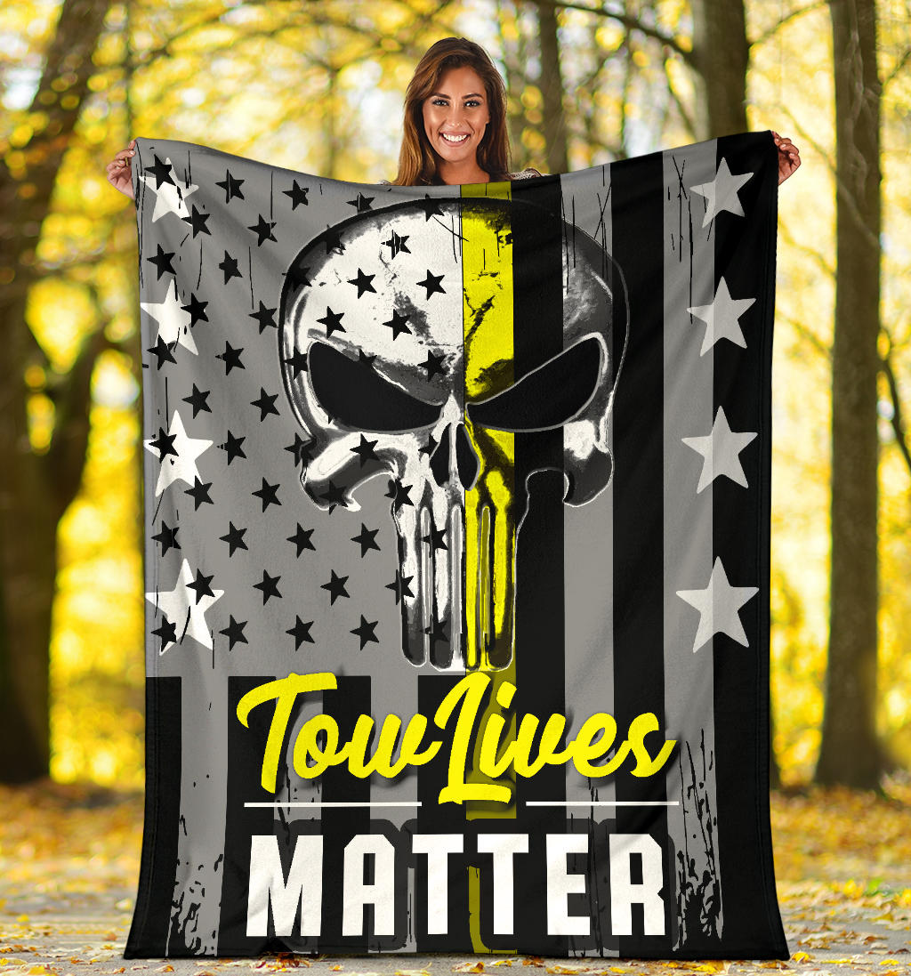 #Towlivesmatter Blanket - view 5