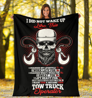 Proud Tow Truck Operator Blanket