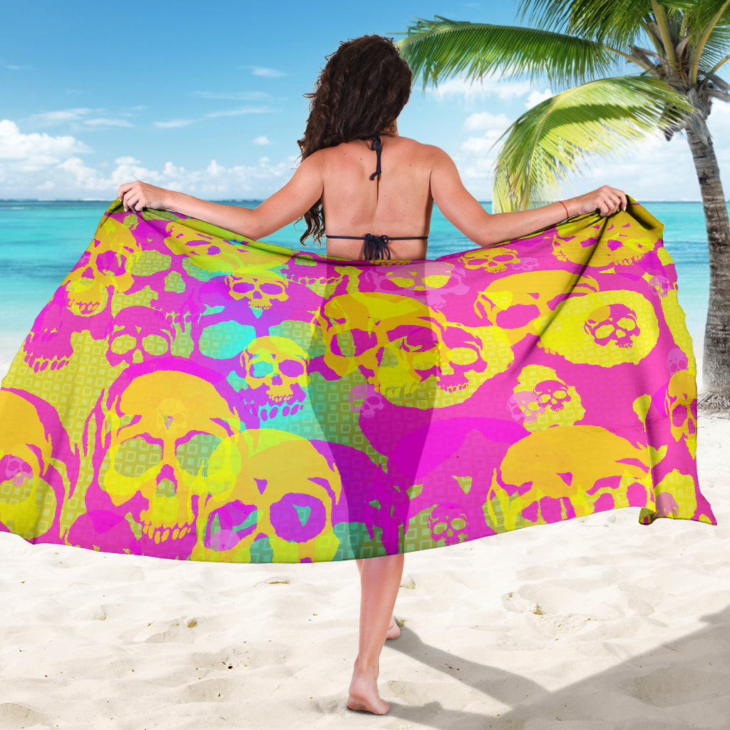 Yellow skull sarong - view 5