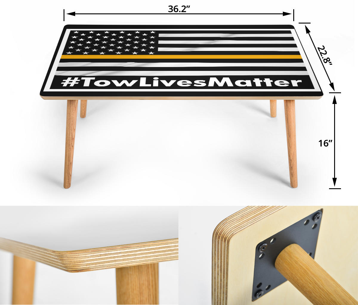 #Towlivesmatter Coffee Table