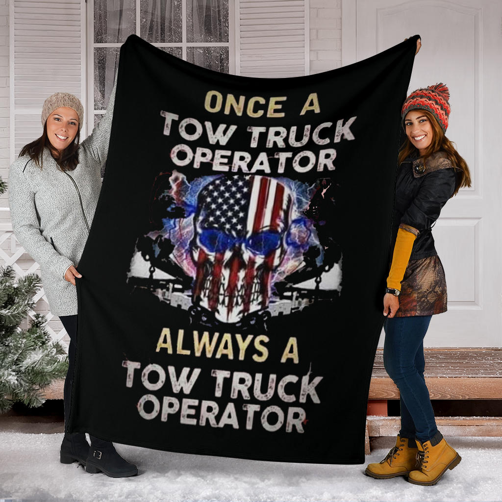 Always A Tow Truck Operator Blanket - view 6