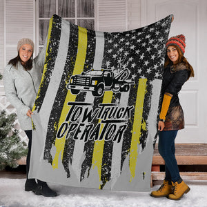 Proud Tow Truck Operator Canvas