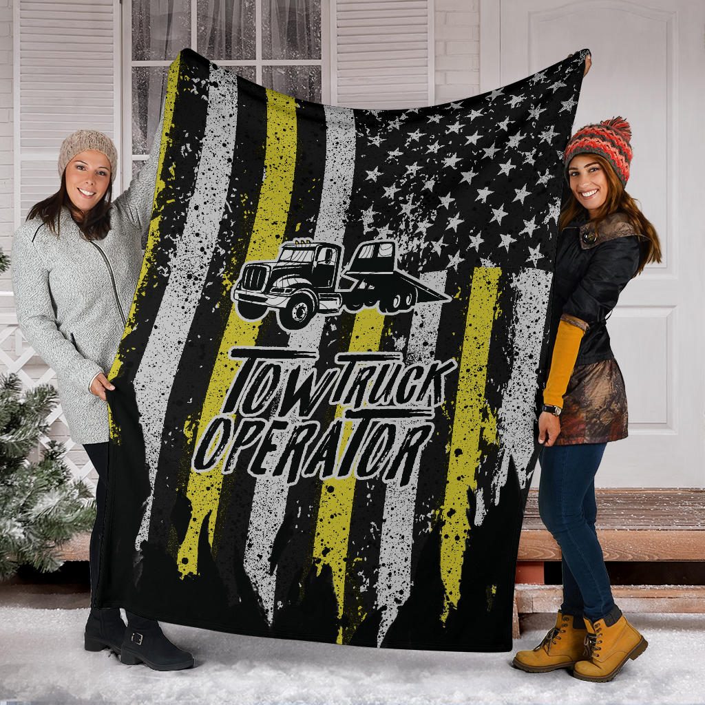 Proud Tow Truck Operator Blanket - view 6