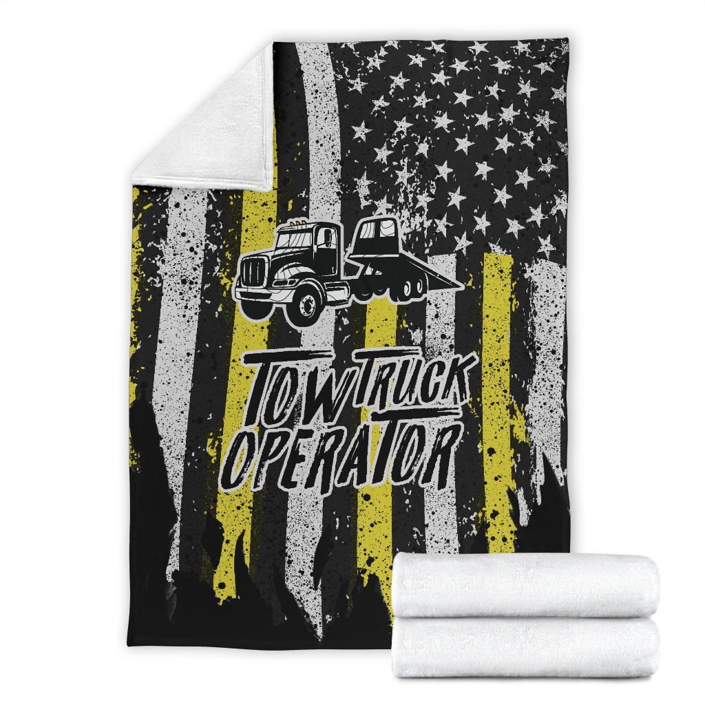 Proud Tow Truck Operator Blanket - view 7