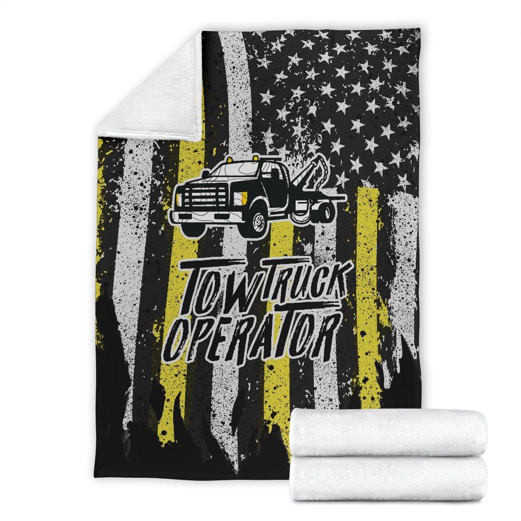 Proud Tow Truck Operator Blanket - view 7