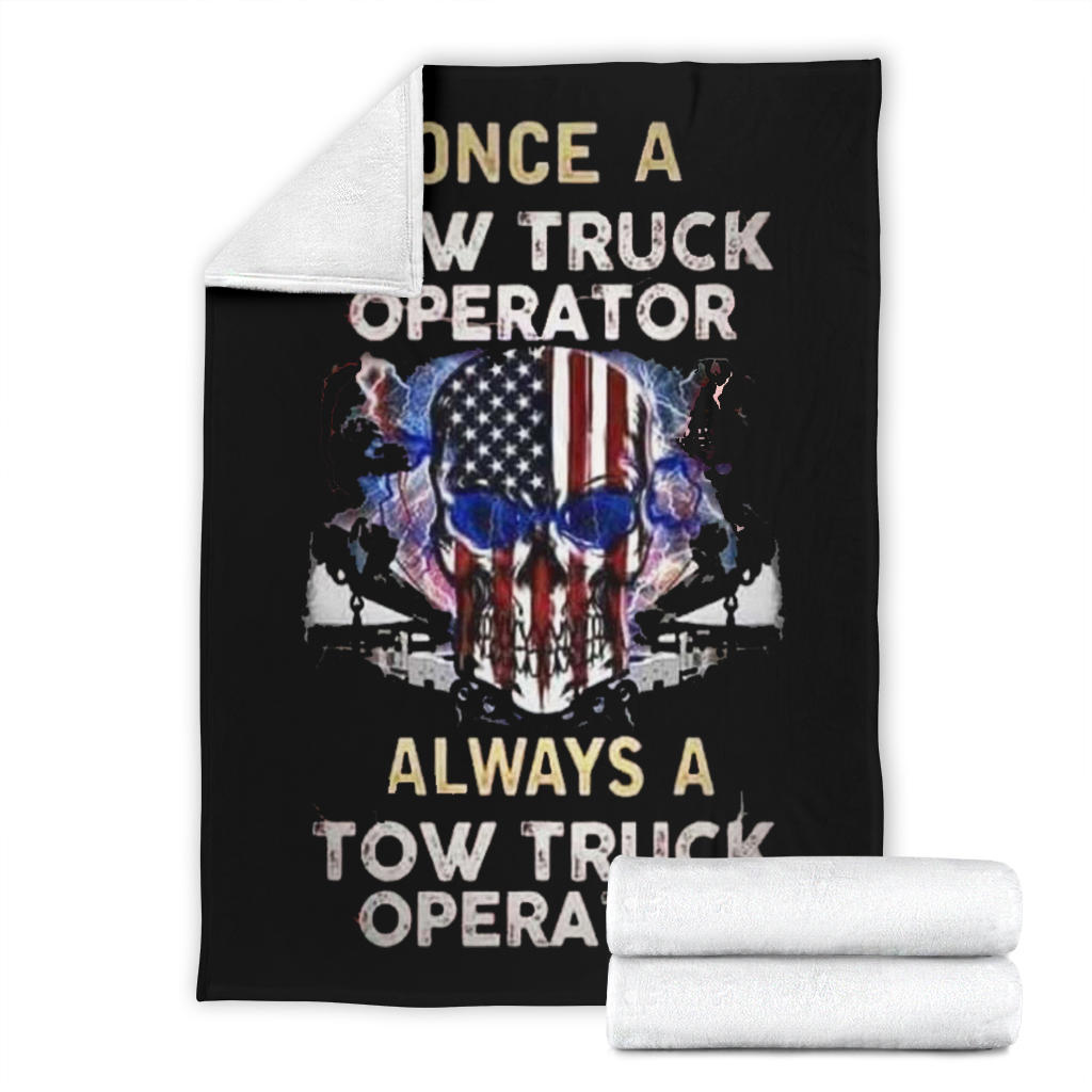 Always A Tow Truck Operator Blanket - view 7