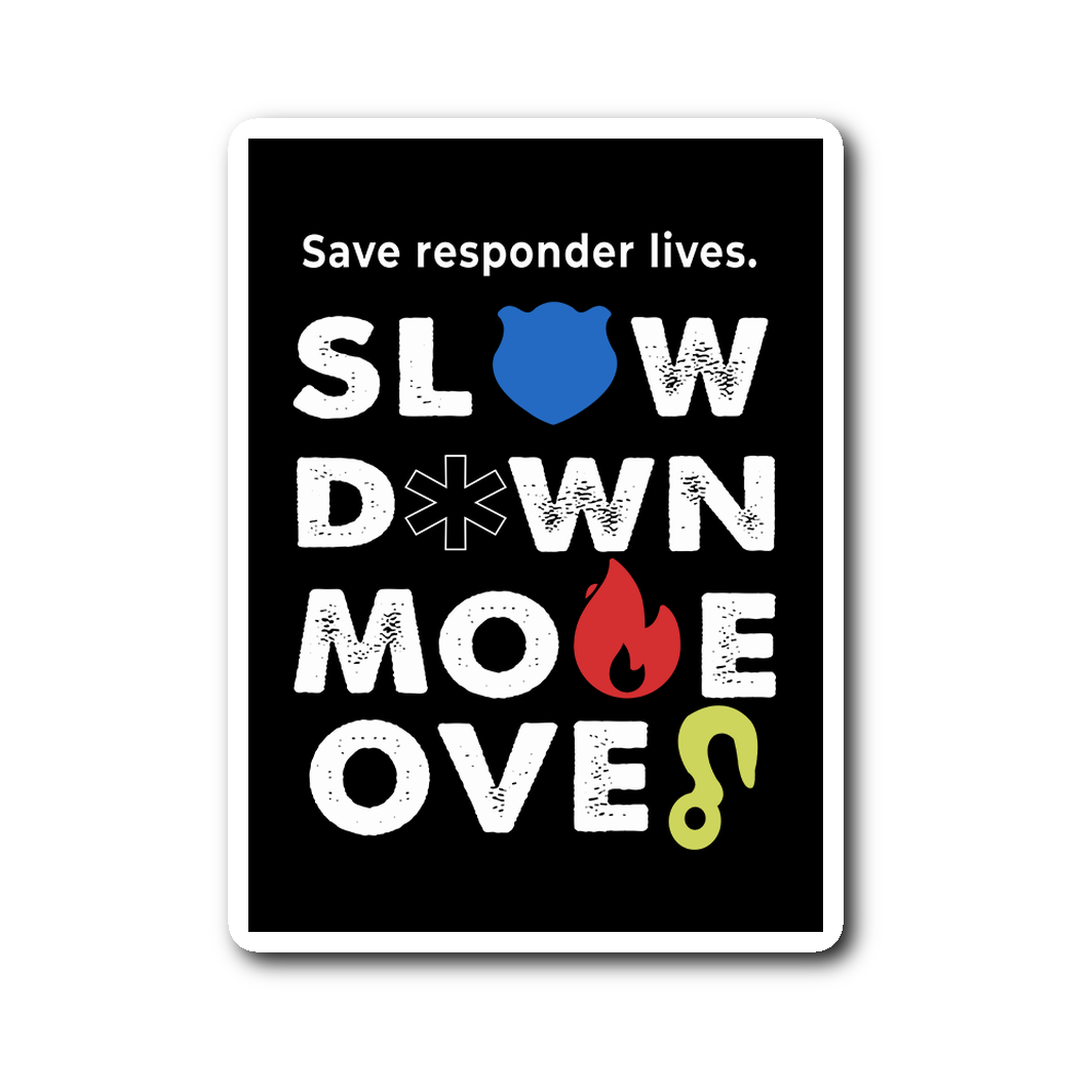 Save Responders Lives Sticker