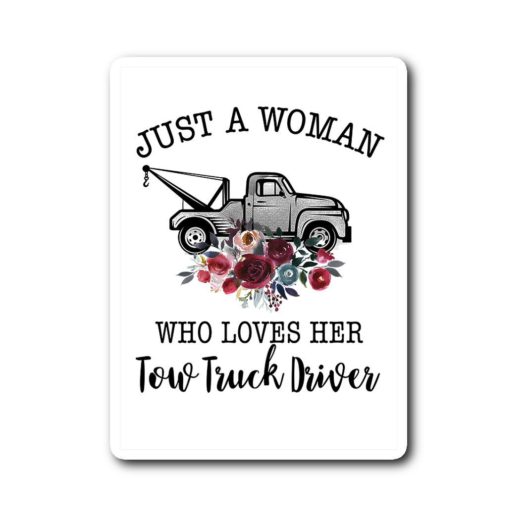 Proud Tow Women Sticker