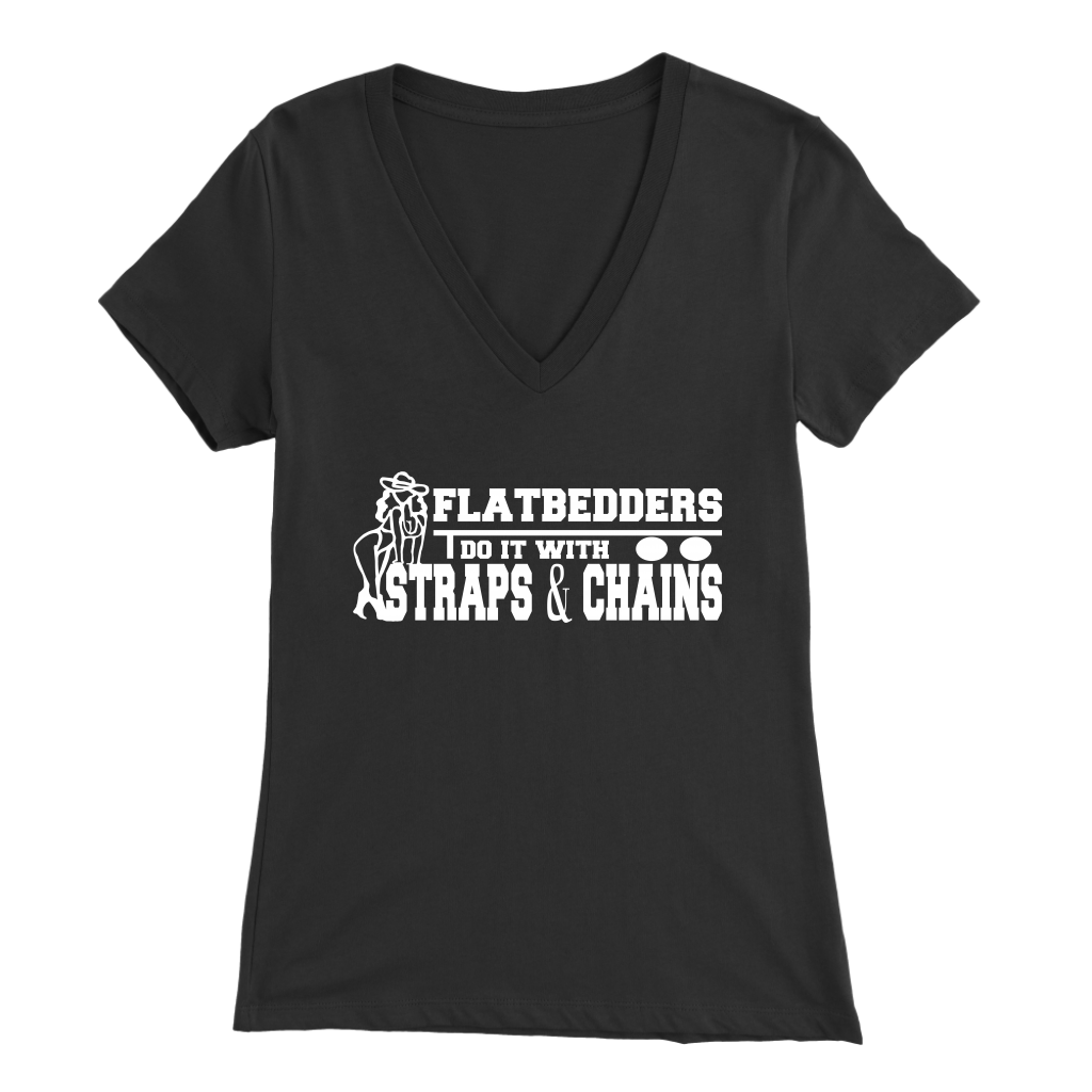 flatbedders do it with straps and chains Shirt - view 2