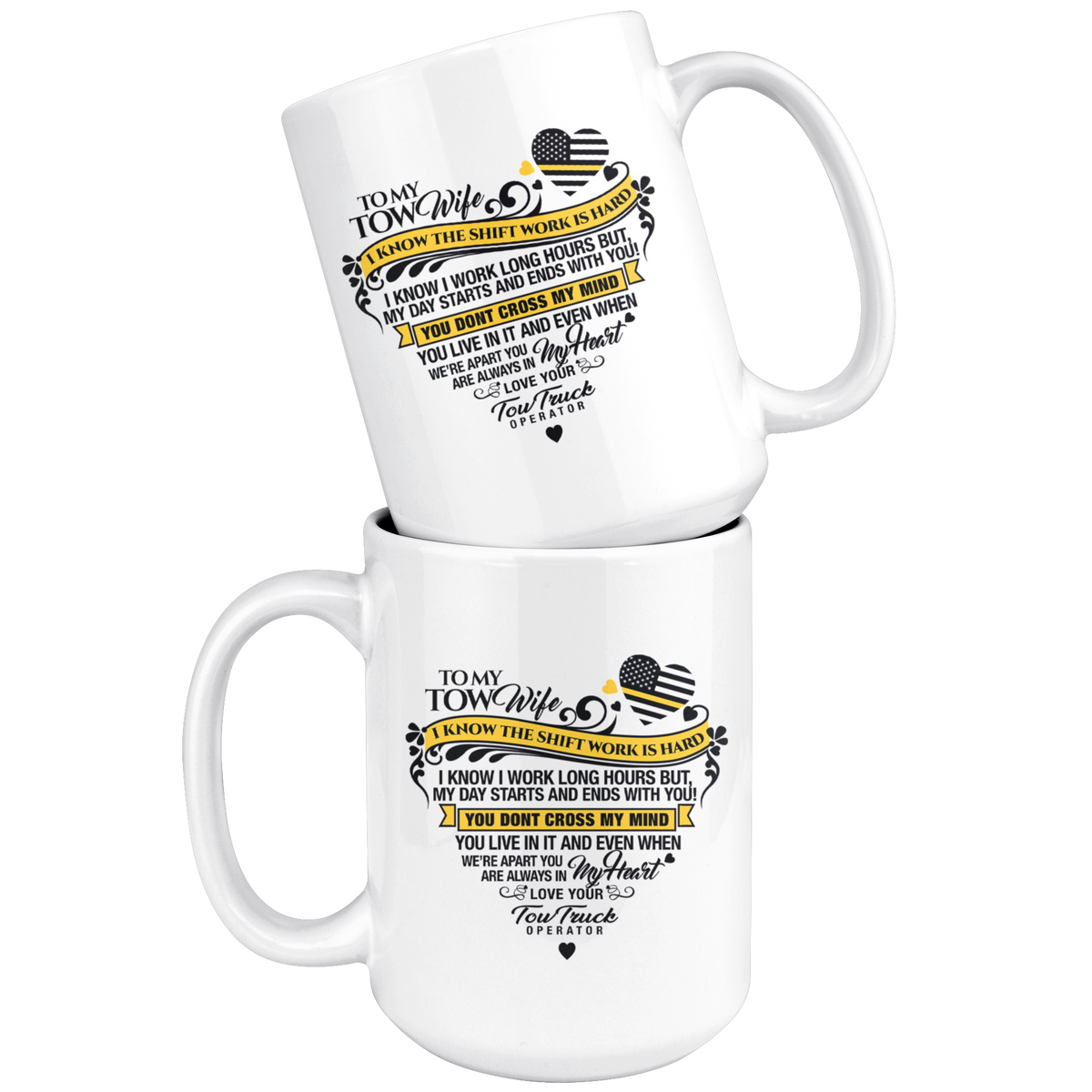 Proud Tow Wife Mug - view 8